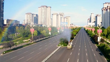 智慧城市管家 俏丽中国人居丨K8凯发环境护航大美仁寿生态画卷